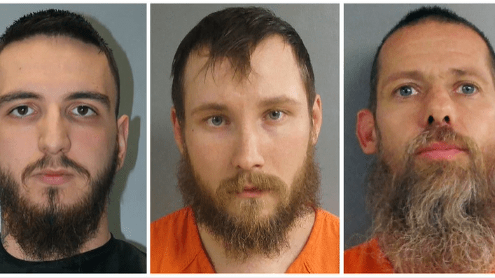 The three men who were sentenced for plotting to kidnap Michigan governor - via ABC News screenshot