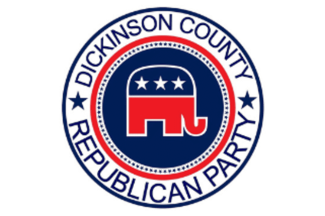 Dickinson County Republican Party Logo